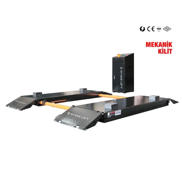 Makaslı Lift 1 Metre Mekanik Kilitli - Görsel 2