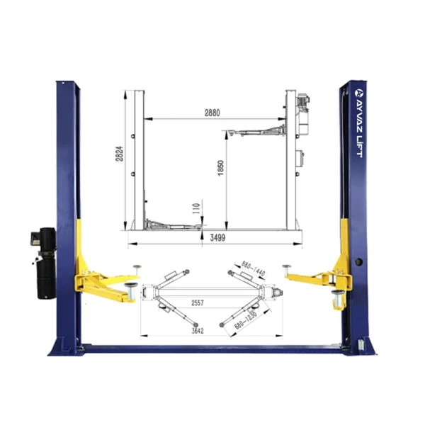Oto Lift 4 Ton - Görsel 2
