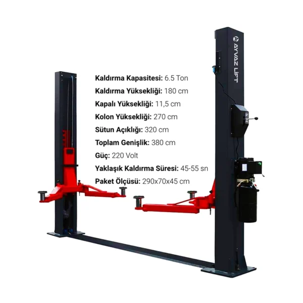 Oto Tamir Lifti 6,5 Ton - Görsel 2