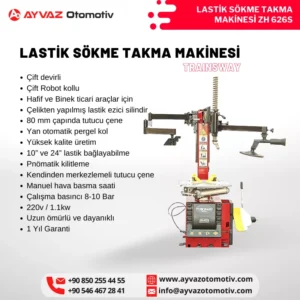 Lastik Sökme Takma Makinası ZH626S