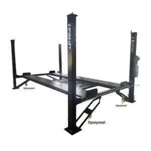 4 sütunlu otopark lifti